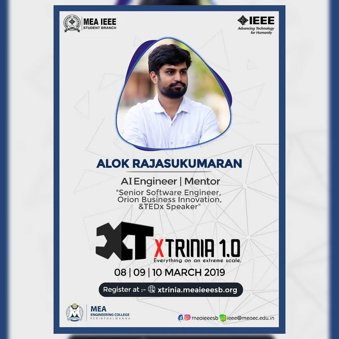 MEA Engineering College — Xtrinia 1.0 (IEEE Student Branch)
